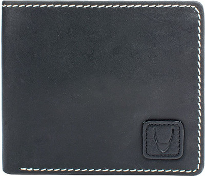 

Hidesign Men Black Genuine Leather Wallet(7 Card Slots)