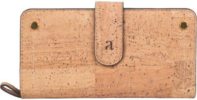 

Arture Women Beige, Brown Artificial Leather Wallet(12 Card Slots), Brown;natural