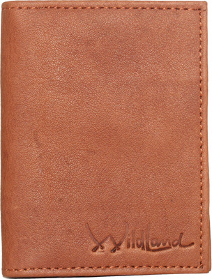 

Wildland Men Tan Genuine Leather Card Holder(20 Card Slots)