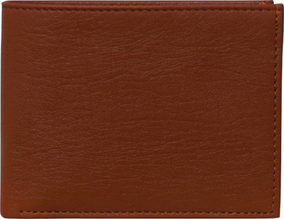 

Lusso Pelle Men Tan Artificial Leather Wallet(10 Card Slots)