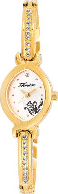 

Timebre GLD758 White Dial Watch - For Women