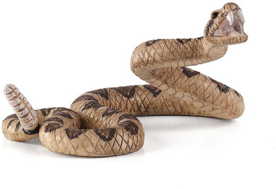 

Sirius Toys Mojo Fun 387268 Rattlesnake Realistic Forest / Countryside Wildlife Toy Replica(Brown)