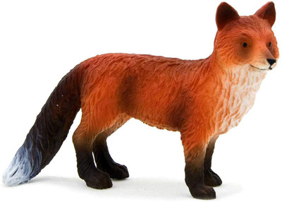 

Sirius Toys Mojo Fun 387028 Red Fox Realistic Forest / Countryside Wildlife Toy Replica(Orange)