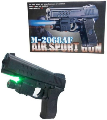 

Shy Products Air Sports Laser Gun With 6MM Bullets (Black)(Multicolor)