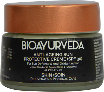 

BioAyurveda ANTI-AGEING SUN PROTECTIVE CREAM(SPF 30) 40G(40 g)