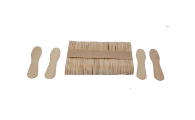 

Gurukripa ind Guru kripa ind. Ice cream stick / handicraft project stick food spoon stick ice cream wooden chat spoon stick Size 75*15*1.35 In mm (PACK OF 300)