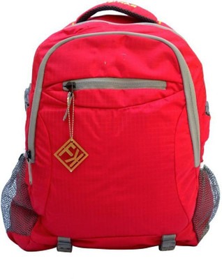 

Fashion Knockout Eco Self Check 5 L Trolley Laptop Backpack(Red) 5 L Backpack(Red)