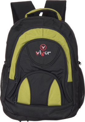 

Vigor ROUND SHAPE 30 L Backpack(Black, Red), Yellow & black