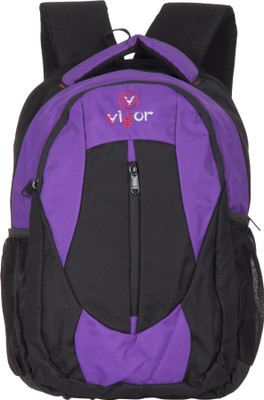 

Vigor M0372 30 L Backpack(Black, Purple), Red & white