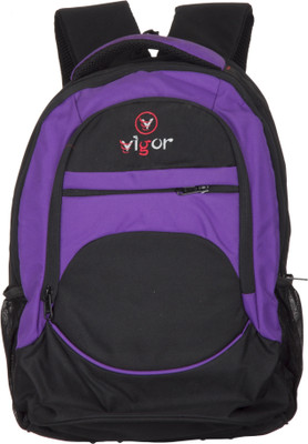 

Vigor VM765 25 L Backpack(Black, Purple)