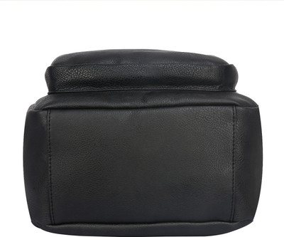

Fiona Trends Zipper 4 L Backpack(Black)