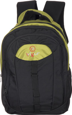 

Vigor M-BLK&GRN 30 L Backpack(Black, Green), Red&white