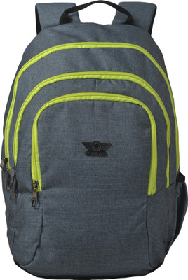 

F Gear Crusader Melange School Bag(Blue, 30 L)
