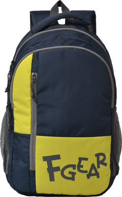 

F Gear Switcher 25.0 L Laptop Backpack(Blue, Yellow), Lime;navy blue
