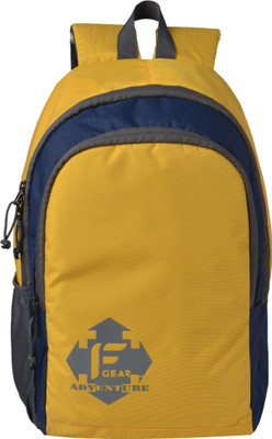 

F Gear Castle Neon 24.0 L Laptop Backpack(Yellow, Blue), Navyblue;yellow