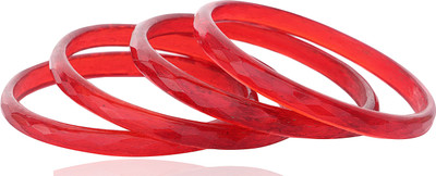 NMII Crystal Bangle Set(Pack of 4)