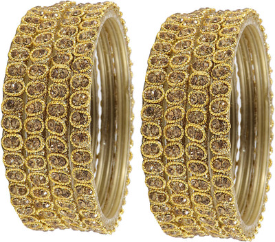 NMII Glass Bangle Set(Pack of 8)