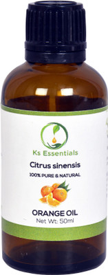 

Ks Essentials 100% Pure Orange Oil ( Citrus sinensis ) (50 ml)(50 ml)