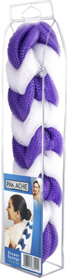 

Panache Shower Sponge 9 Knots Rope , Purple & White, ( pack of 1 )