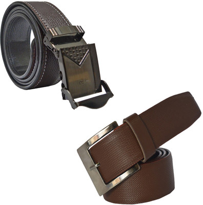 

LOOPA Men Formal Brown Synthetic Belt