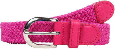 

Pegaso Women Casual Red, Pink Canvas Belt, Pink;red