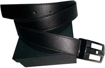 

Jeans Mantra Men Casual Black Genuine Leather Belt