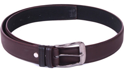 

Bigshoponline Men Brown Artificial Leather Belt