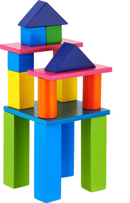 

Eduedge Small Building Blocks• Made from high quality wood. • Coated with safe paints for children. • Smooth edges and corners .Thirty eight wooden blocks.Age Group 3+(Multicolor)