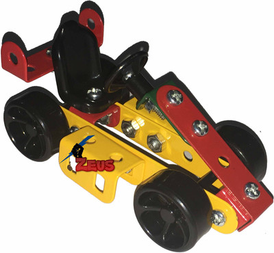 

Zephyr 2 Model Racers Starter Series Metal Bike Construct with different designs 7 years and above 52 pieces Tools included"(Multicolor)