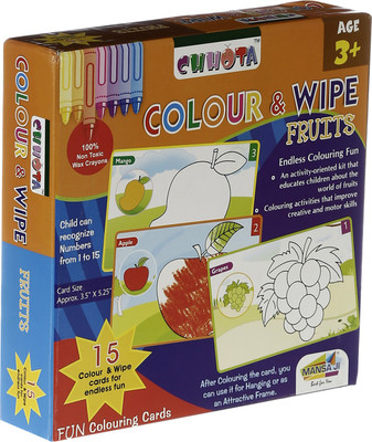 

Mansaji Colour n Wipe (fun way to learn about fruits) Board Game