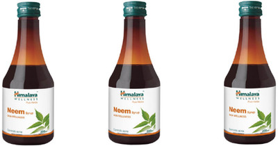 

Himalaya Neem Syrup Controls acne 200 ml pack of 3(200 ml)