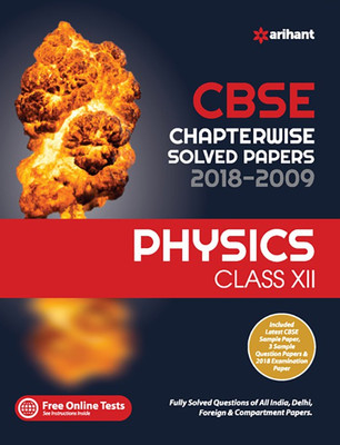 Cbse Chapterwise 2018-2009 Physics Class 12th(English, Paperback, unknown)