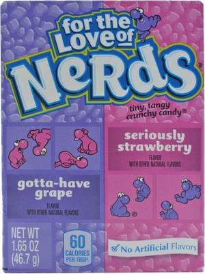 

Nerds Candy, Grape/Strawberry - 46.7g (1.65oz) Candy