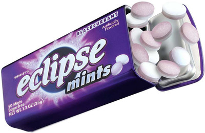 

Eclipse Mints Sugarfree Blackcurrant Flavour 50 Mints - 35g(1.2oz) Mouth Freshener
