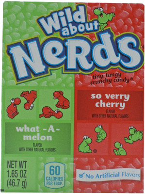 

Nerds Candy, Melon/Cherry - 46.7g (1.65oz) Candy