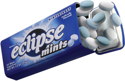 

Eclipse Mints Sugarfree Winterfrost 50 Mints - 35g(1.2oz) Mouth Freshener