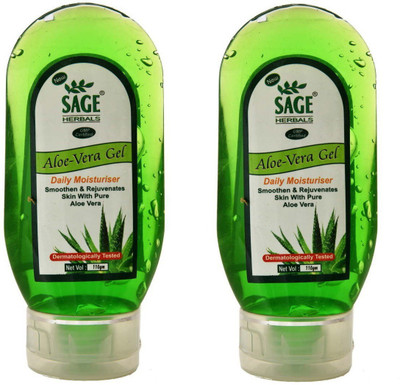 

Sage Herbals Aloevera Gel Combo Of 2(220 g)