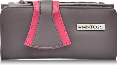 

Fantosy Casual Grey Clutch