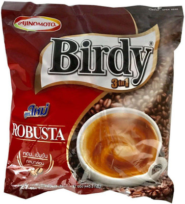 

Ajinomoto Birdy 3In1 Robusta Instant Coffee Mix - 445.5g (27x16.5g) Instant Coffee(445.5 g)