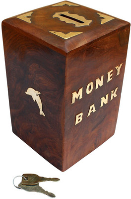 

A.S.F Enterprises SFA 16 Coin Bank(Brown)