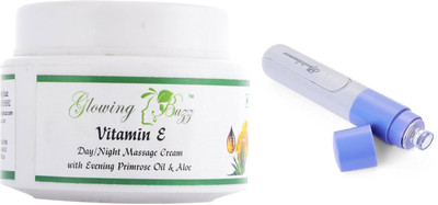 

Glowing Buzz Combo of vitamin e cream and Blackhead Remover facial pore cleaner(Set of 2)