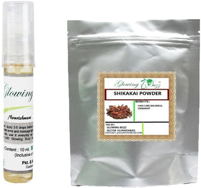 

Glowing Buzz Combo of vitamin e oil and shikakai powder(Set of 2)