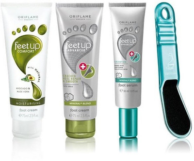 

Oriflame Sweden Feet Up Foot Care combo(Set of 4)