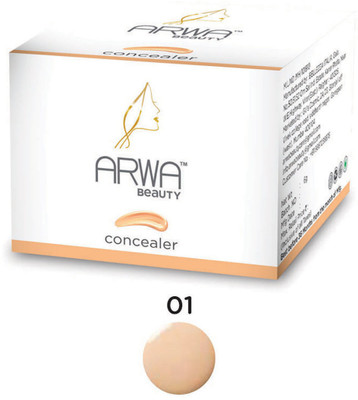 

Arwa Beauty Super Blendable Concealer For Very Fair to Fair Skin Tone 01 Concealer(Very fair to fair 01)