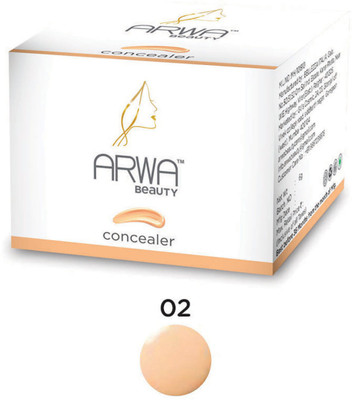 

Arwa Beauty Care Super Blendable Concealer For Fair to Light Fair Skin Tone 02 Concealer(Fair to ligh fair 02)