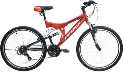 

Firefox Bicycle 26 (Tank 26, 6S), Blk/Red 26 T Mountain Cycle(6 Gear, Red, Black), Black red