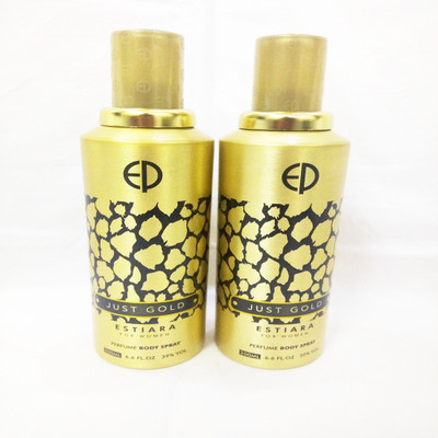 ESTIARA JUST GOLD Perfume Body Spray - For Women(400 ml, Pack of 2)