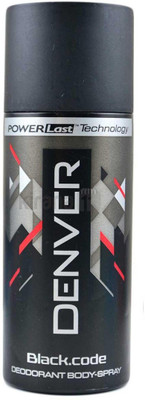 

dever Black code 100gm Deodorant Spray - For Men(150 ml)