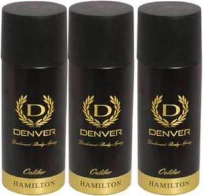 

Denver Caliber , caliber and Caliber Deodorant Spray - For Men(300 ml, Pack of 3)