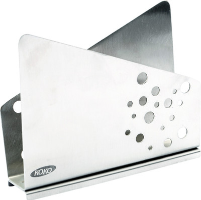 

Koko 1 Compartments Stainless Steel Tissue Holder(Silver)